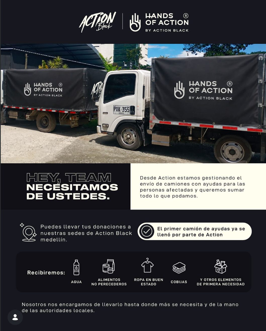 Punto Sedes Action Black Medellín