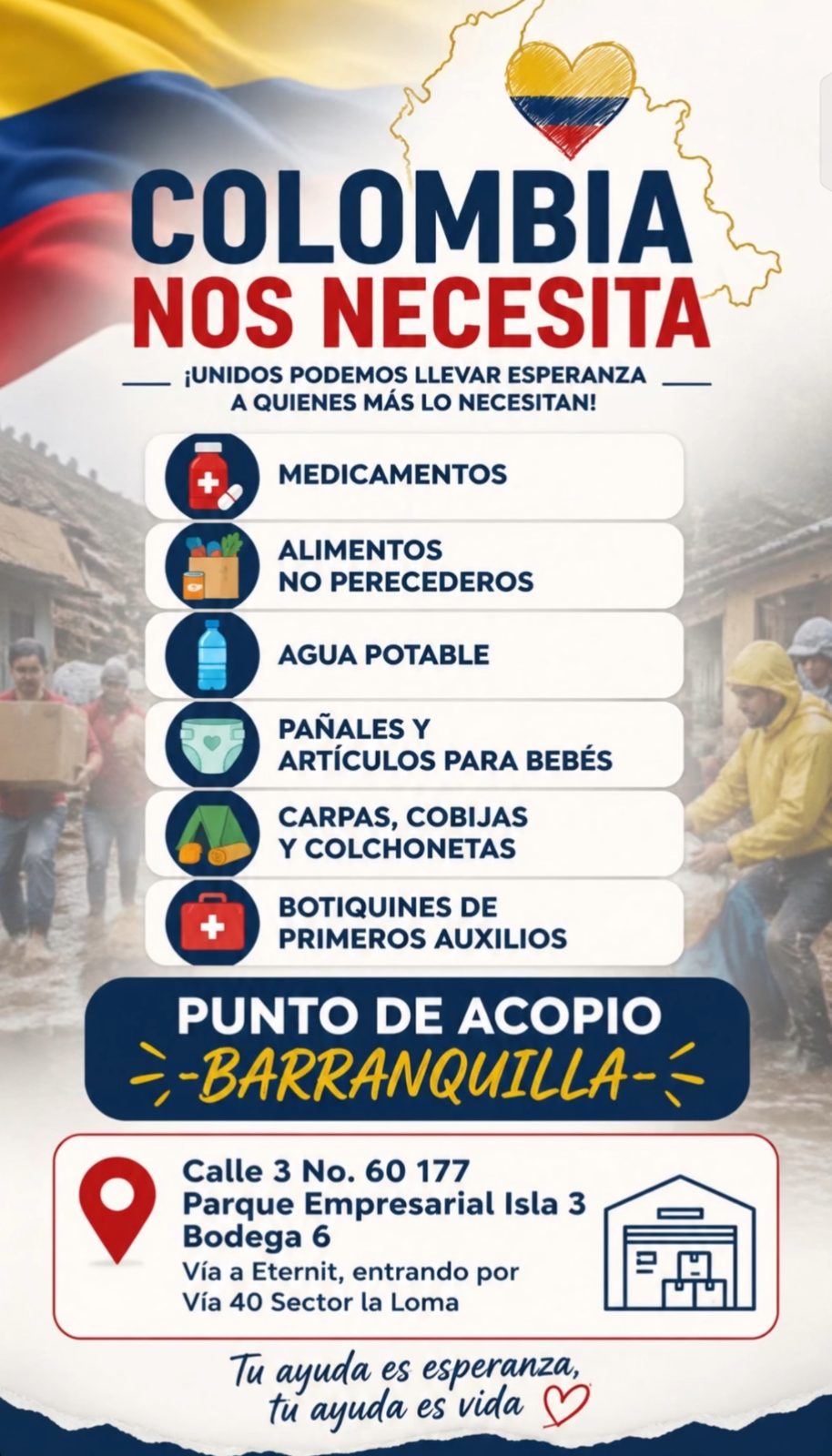 Punto Punto de acopio Barranquilla