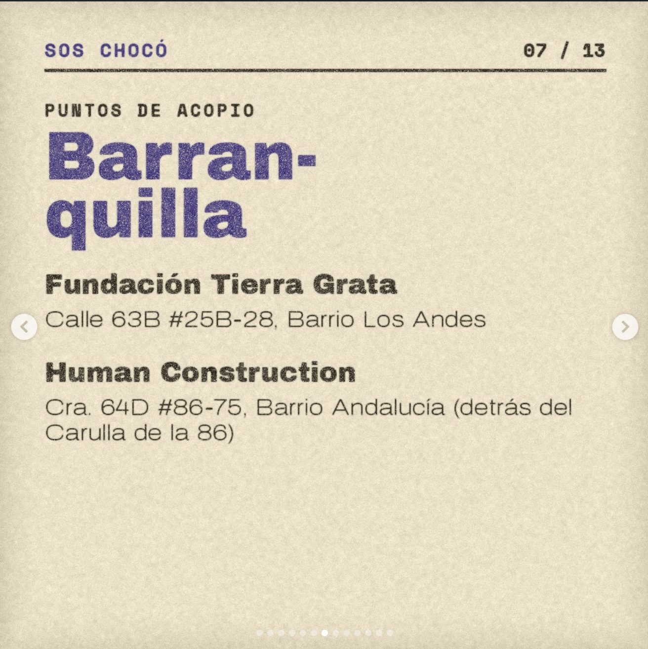 Punto Fundación Tierra Grata