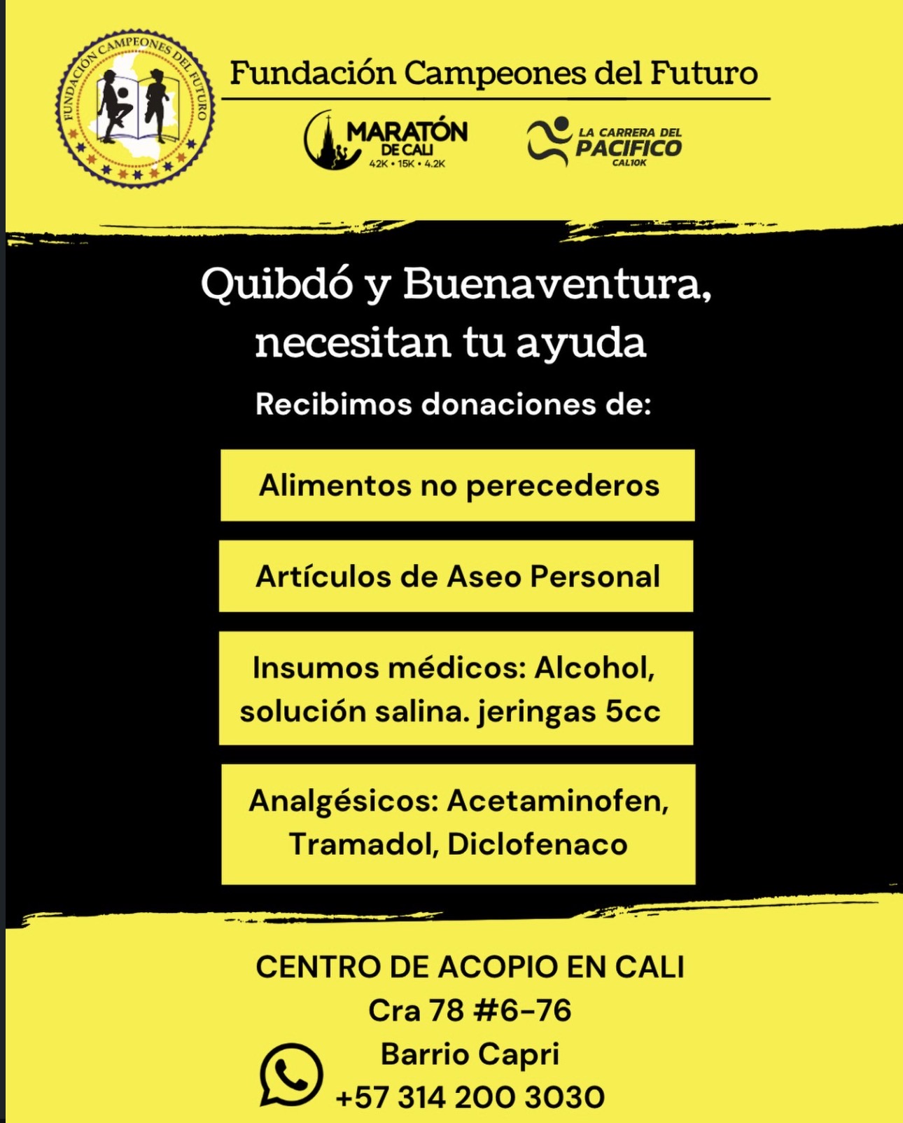 Punto Centro de acopio en Cali